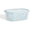 Best Gifi Boîte de conservation alimentaire avec panier fraîcheur 4 L