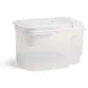 Discount Gifi Boîte de conservation en plastique avec bec verseur 1,5L