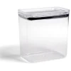 Gifi Boîte de conservation en plastique avec couvercle hermétique 2L