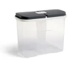 Clearance Gifi Boîte de conservation en plastique à 2 compartiments transparent 2,1L