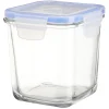 Outlet Gifi Boîte de conservation en verre hermétique L11,3xl11,3xH11,9 cm