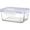 Gifi Boîte de conservation en verre hermétique L17xl12xH8,6 cm