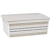Gifi Rangement|Boîte de rangement beige nordique 10 L