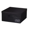 Gifi Entretien Du Linge|Boîte de rangement carrée noire