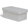 Gifi Rangement|Boîte de rangement coton imprimé fleuri 24,5xH10x13cm