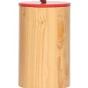 Gifi Rangement|Boîte de rangement déco bois rouge Muranu nomad