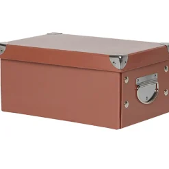 Gifi Rangement|Boîte de rangement déco Intus Camel