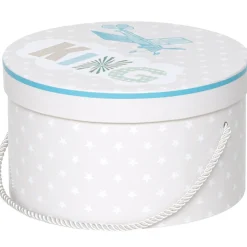 Gifi Rangement|Boîte de rangement déco ronde Jidoo 2.0 liberty