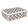 Gifi Rangement|Boîte de rangement design mouton à roulettes 27 L
