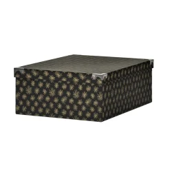 Gifi Entretien Du Linge|Boîte de rangement en carton L.44 x l.31 x H.15 cm