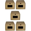 Gifi Rangement|Boîte de rangement en carton x5