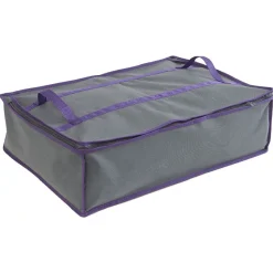 Gifi Rangement|Boîte de rangement et housse sous vide gris violet