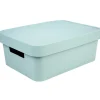 Gifi Rangement|Boîte de rangement grise 11 L