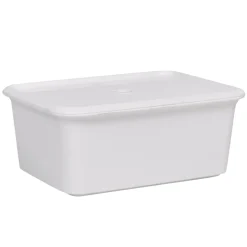 Gifi Rangement|Boîte de rangement 6 L blanc