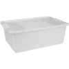 Gifi Rangement|Boîte de rangement 26 L blanc