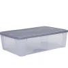 Gifi Rangement|Boîte de rangement 30 L bleue