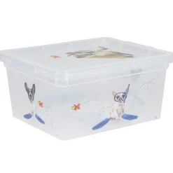 Gifi Rangement|Boîte de rangement 2L design chien
