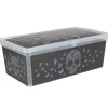 Gifi Rangement|Boîte de rangement 6L design tête de mort