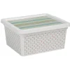 Gifi Entretien Du Linge|Boîte de rangement 2 L multicolore exotique