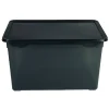 Gifi Entretien Du Linge|Boîte de rangement noire 5 L