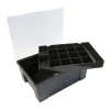Gifi Rangement|Boîte de rangement organisateur 19 compartiments noir