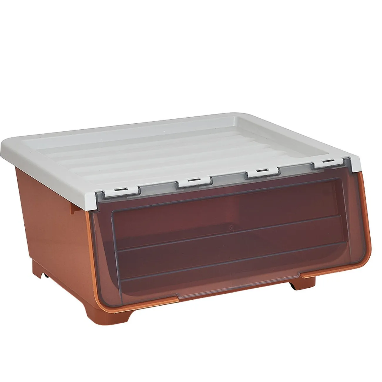 Gifi Rangement|Boîte de rangement à ouverture latérale - 43x33xH21 cm