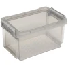 Gifi Rangement|Boîte de rangement plastique à clips 0,7 L gris
