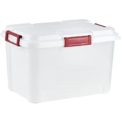 Gifi Rangement|Boîte de rangement étanche 60 L