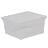 Gifi Rangement|Boîte de rangement transparente 2 L