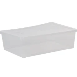 Gifi Rangement|Boîte de rangement transparente 22 L