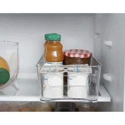 New Gifi Boîte de rangement étroite transparente pour réfrigérateur