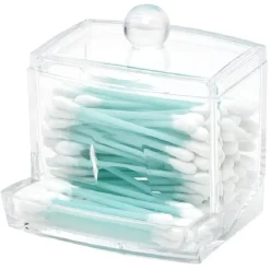 Gifi Beauté^Boîte distributeur à coton tige transparent
