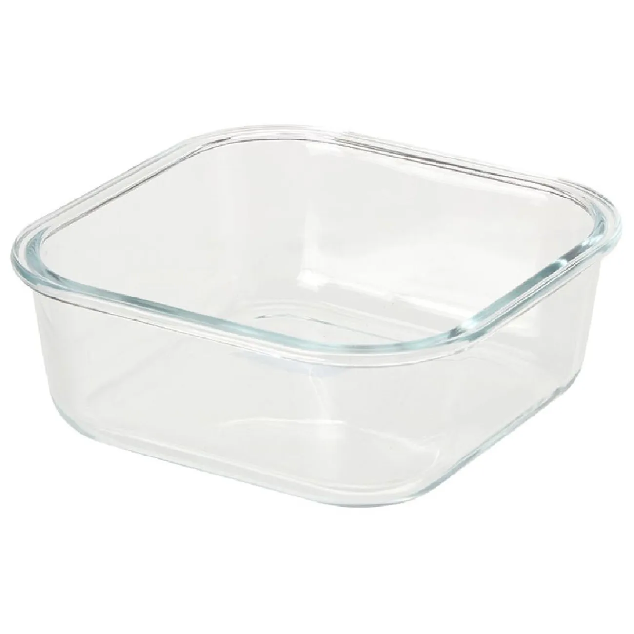 New Gifi Boîte en verre et bambou 1,1 L