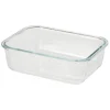 Online Gifi Boîte en verre et bambou 1,5 L