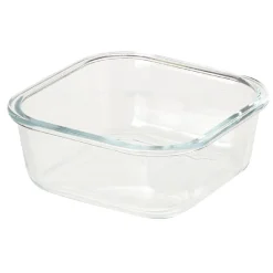 Clearance Gifi Boîte en verre et bambou 800 ml