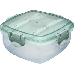 Outlet Gifi Boîte lunch 1L avec couverts et bloc réfrigérant