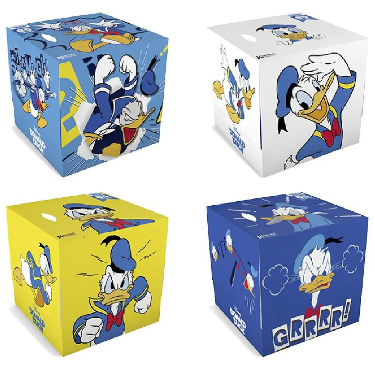 Gifi Bien-Être^Boîte à mouchoirs Donald duck 56 feuilles à 3 plis