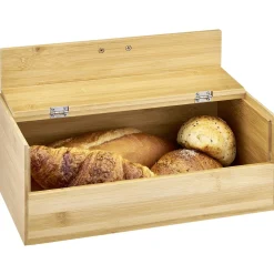 Best Gifi Boîte à pain en bambou naturel