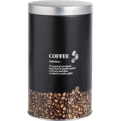 Online Gifi Boîte pour grains de café en métal - Ø10,8xH18,5cm