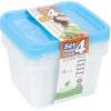 Clearance Gifi Boîte rangement alimentaire 1,1 L x4