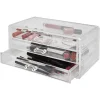 Gifi Beauté^Boîte rectangulaire 3 tiroirs transparents