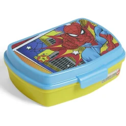 Best Gifi Boîte à sandwich Spiderman plastique 14x17x5,6cm