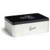 Hot Gifi Boîte à sucre rectangulaire en métal - 20x13xH.7cm