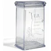 Hot Gifi Boîte à thé 500g en plastique transparent 11,5x9xH19cm