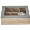 Best Gifi Boîte à thé mdf beige taupe