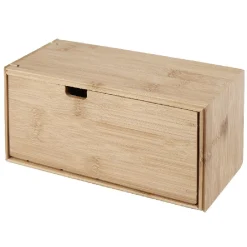 Discount Gifi Boîte tiroir à dosettes bambou naturel