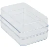 Online Gifi Boîte transparente à 2 niveaux pour frigo 2,5L - L.21,5x14,5xH10,5cm