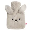 Gifi Bien-Être^Bouillotte avec housse design animal ours ou lapin 800ml