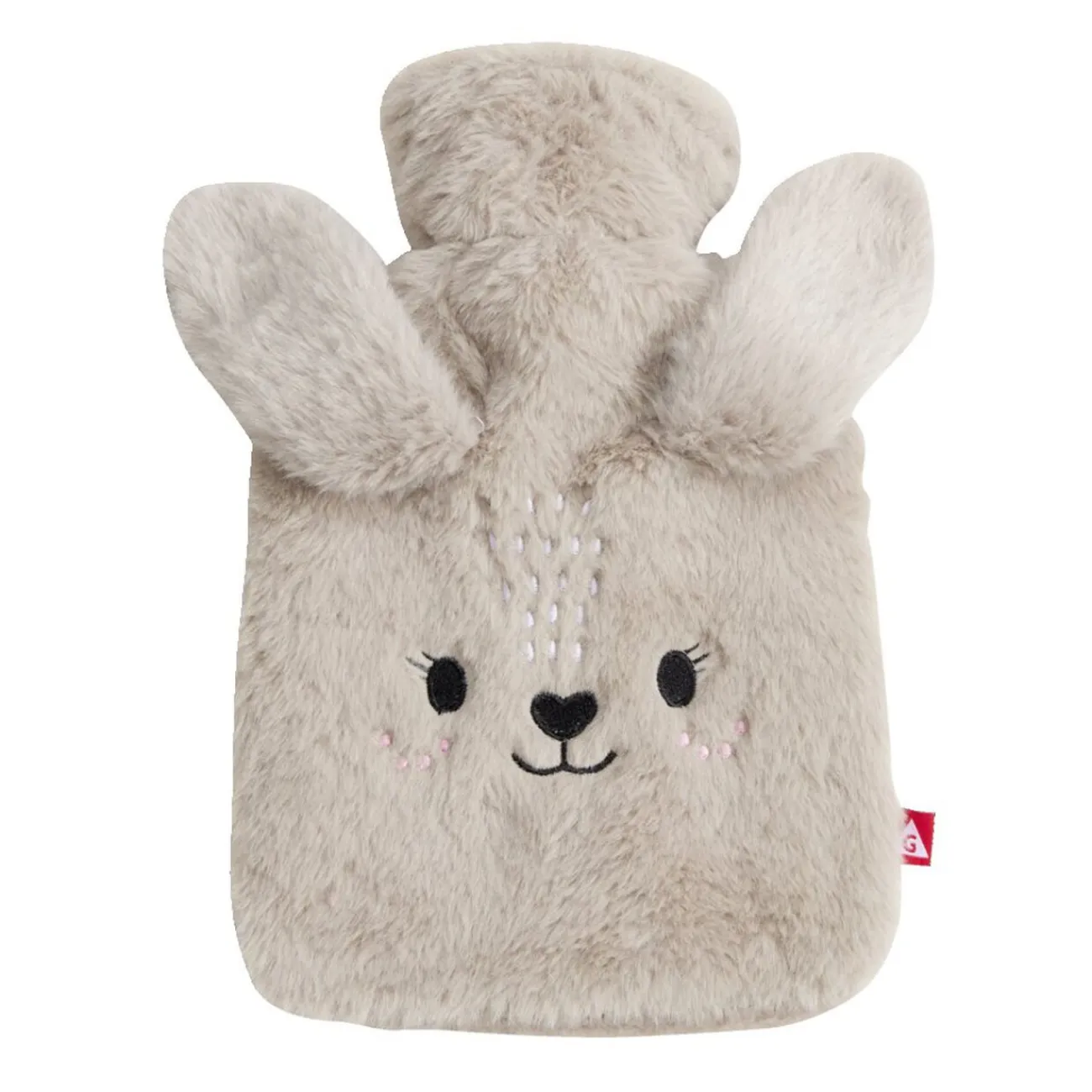 Gifi Bien-Être^Bouillotte avec housse design animal ours ou lapin 800ml