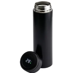Hot Gifi Bouteille isotherme inox avec indicateur de température 500 ml
